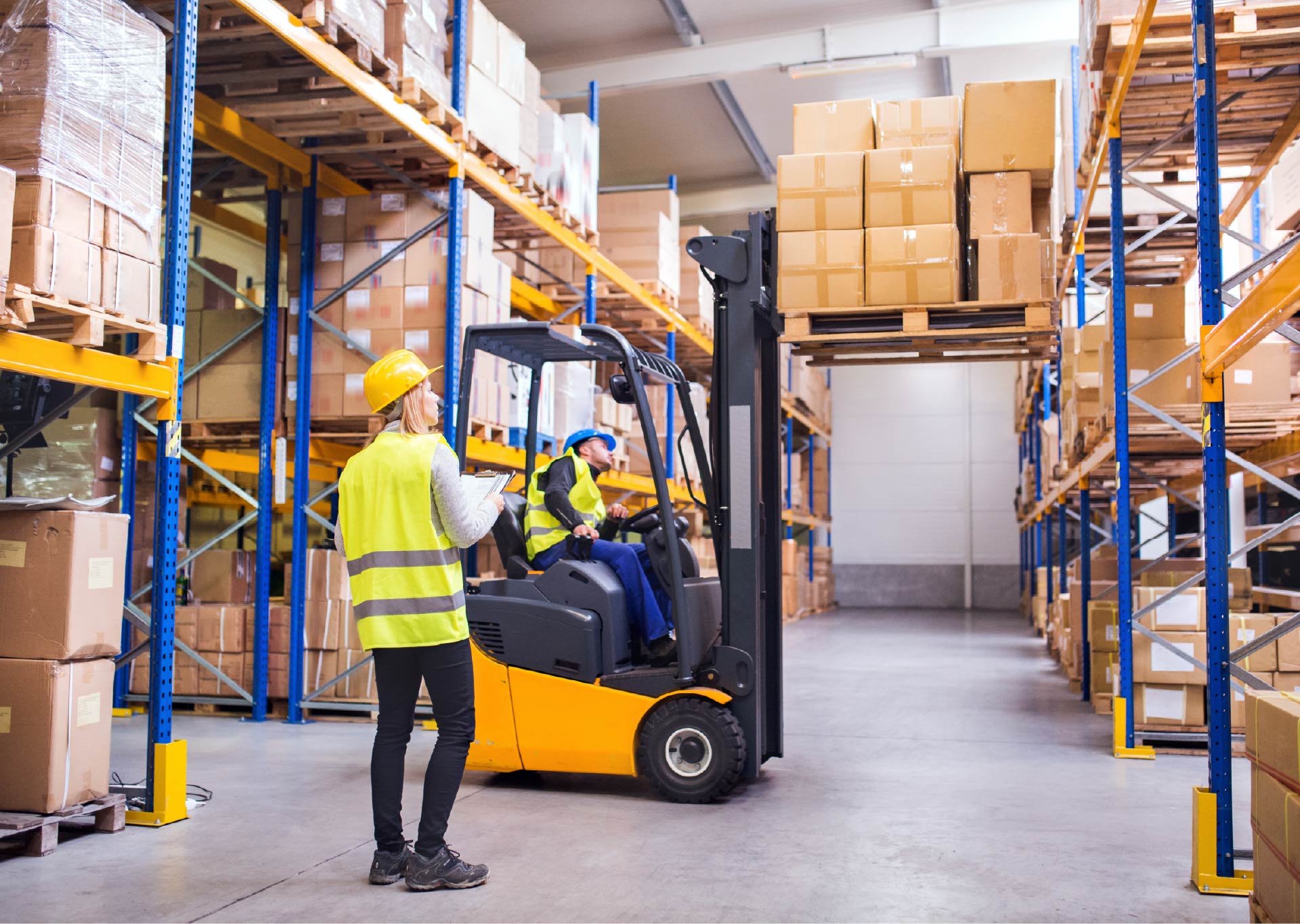 Aggiornamento dell’abilitazione alla conduzione di carrelli elevatori industriali semoventi con conducente a bordo